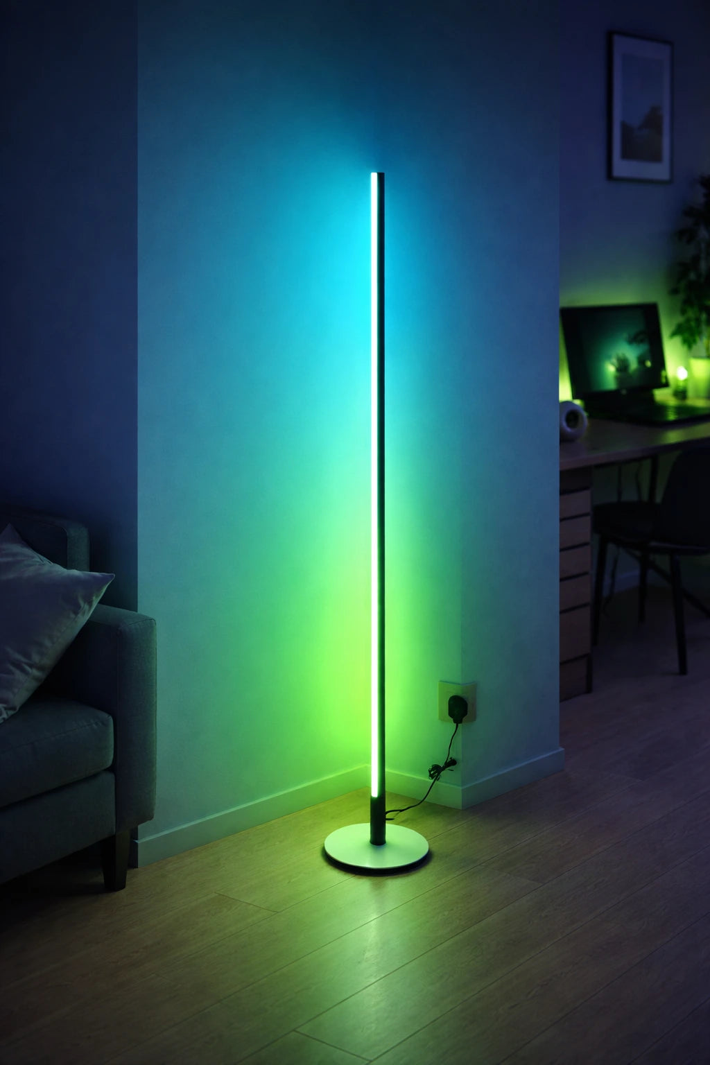 Philips Floor Lamp 142cm Remote Controle