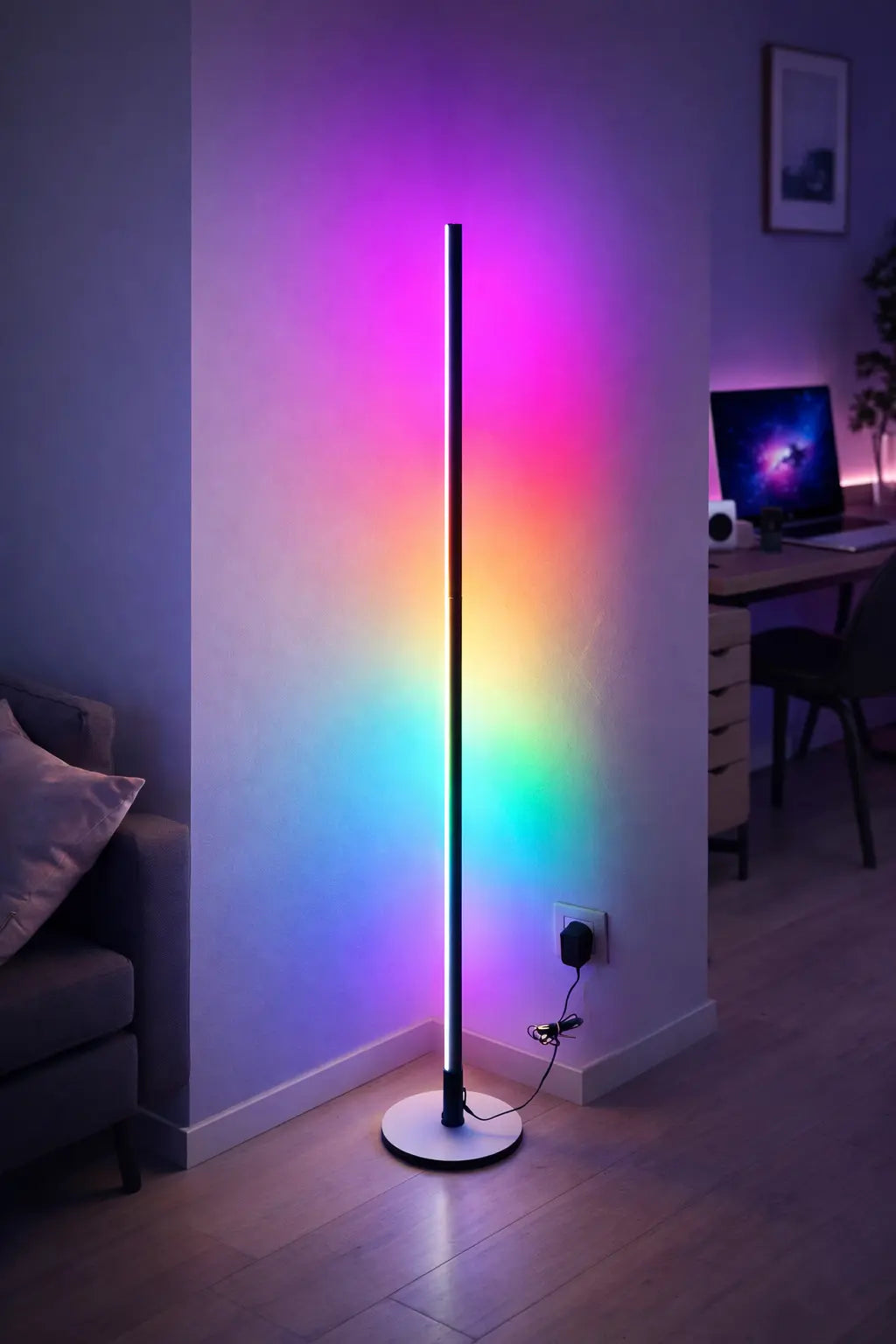 Philips Floor Lamp 142cm Remote Controle